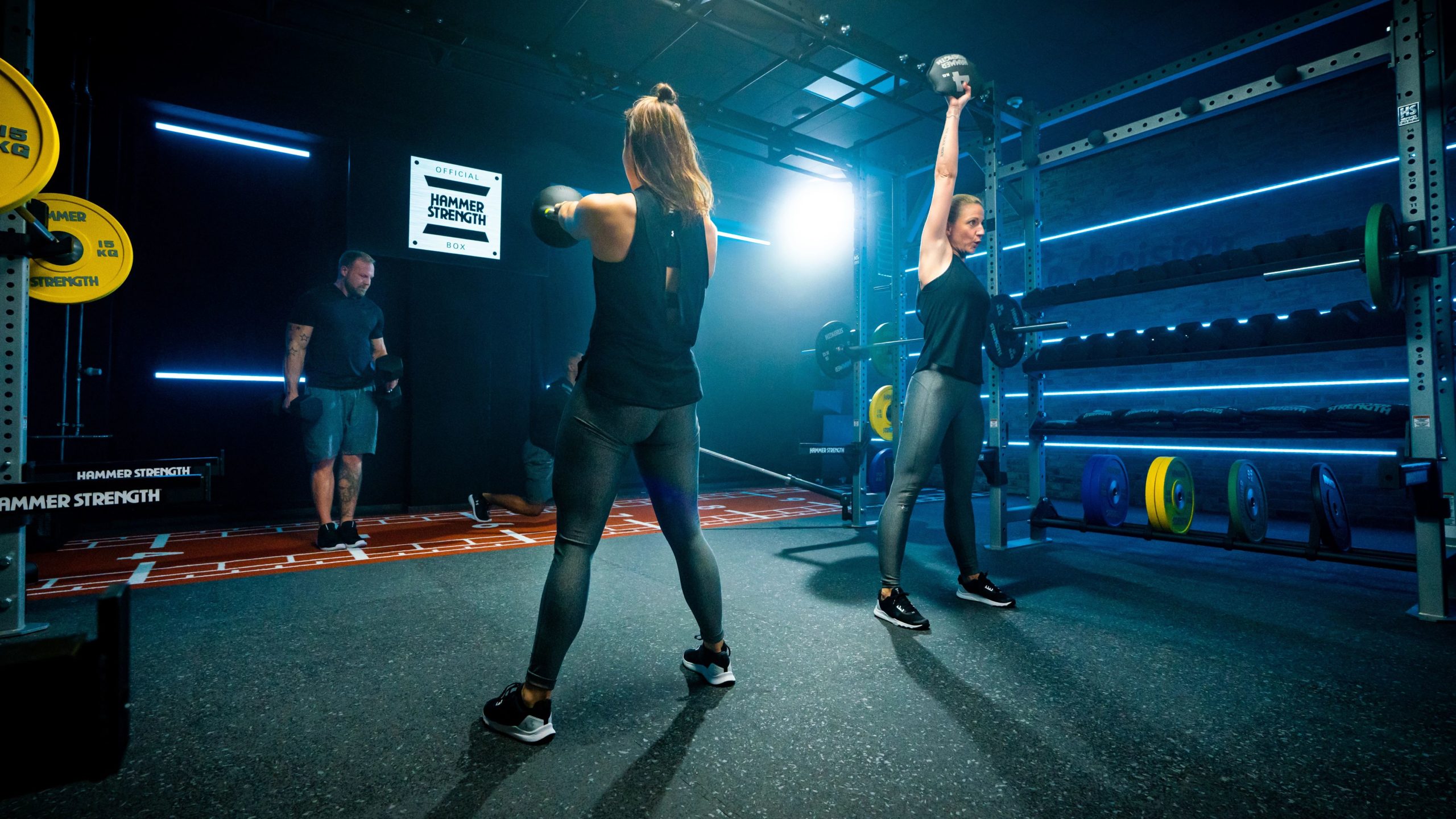 Hammer Strength Box kommer med ferdige programmeringer