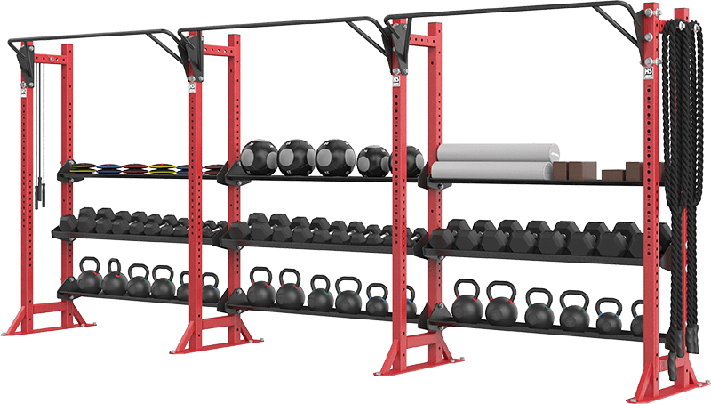 HD Perimeter Storage Rack